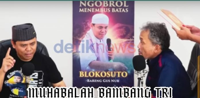 Gus Nur (kiri) Bambang Tri (kanan)