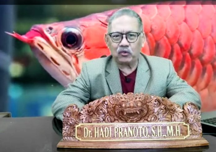 Foto: Pengamat Kepolisian dan Praktisi Hukum Dr Hadi Pranoto SH MH (dok.istimewa/Okik)