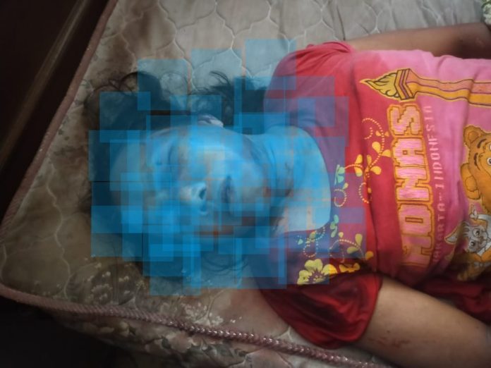 Mayat Seorang Perempuan Rasiah Sumartini, foto: (Jamin/suararakyat.net)