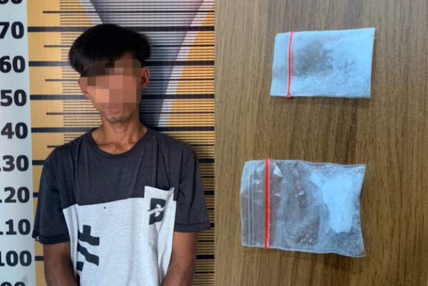 Keterangan foto: Pelaku Kojek dan Barangbukti diamankan Polisi (dok.istimewa)
