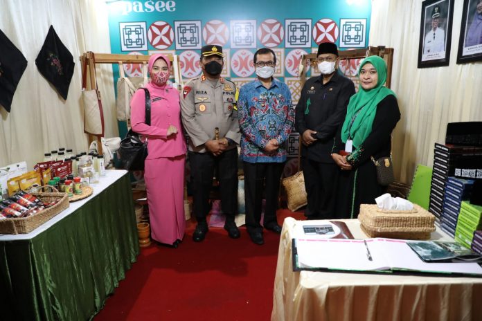 Pj. Bupati Aceh Utara Azwardi, AP. M.SI menghadiri pembukaan Bhayangkara Seulawah Expo 2022 di Stadion Harapan Bangsa