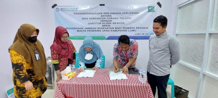 Keterangan foto: Klinik Assyifa Belopa melakukan kerjasama dengan Pihak BPJS Cabang Palopo (dok.istimewa)