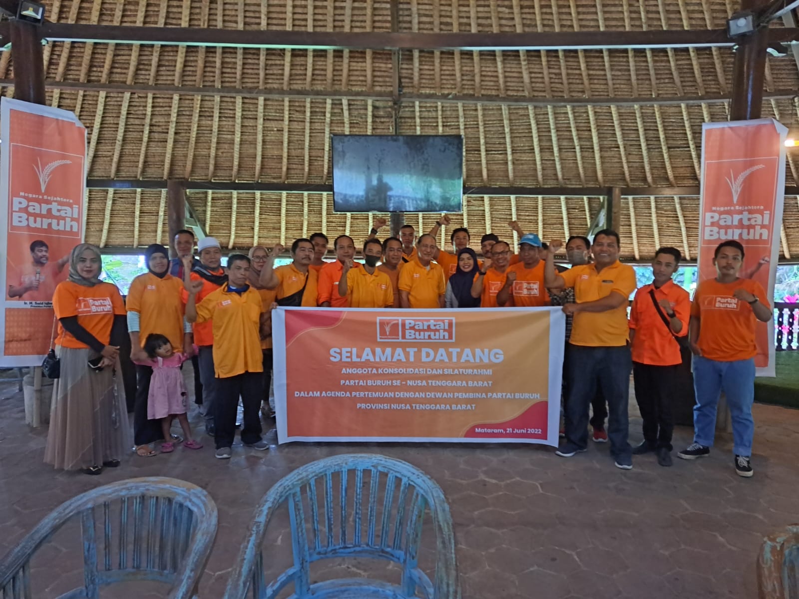 Konsolidasi Partai Buruh Exco Provinsi NTB (dok.istimewa)
