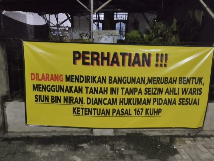 Lokasi Sengketa Tanah dok.istimewa)