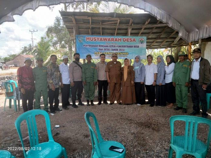 Musyawarah Pembangunan Desa Banua Hanyar (dok.istimewa)