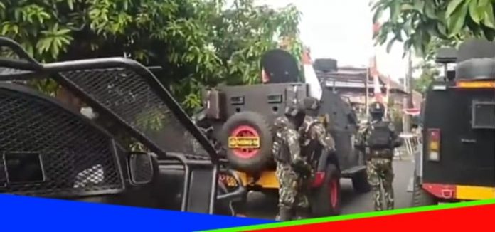 Rumah Dinas Ferdy Sambo di Komplek Polri dijaga super ketat Anggota Brimob dan Propam Polri (dok.istimewa)