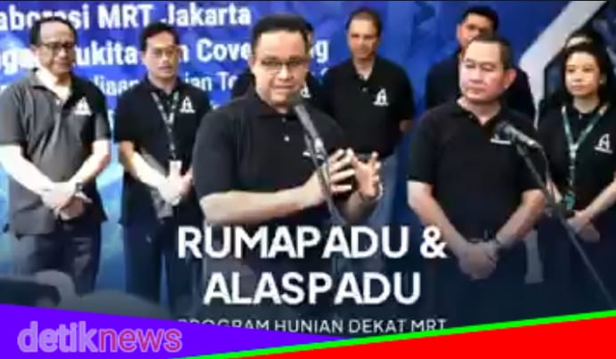 Gubernur Dki Jakarta Anis Baswedan menerangkan saat ini ratusan Hunian Alaspadu tersedia di sekitar tiga stasiun MRT Jakarta
