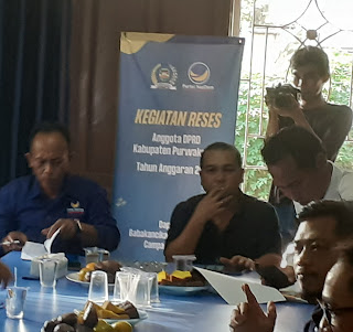 DPD Partai Nasdem Kabupaten Purwakarta gelar rapat koordinasi dengan jajaran 17 pengurus DPC Partai Nasdem