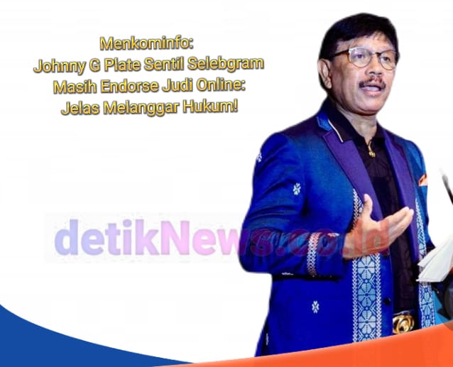 Menkominfo Johnny G Plate