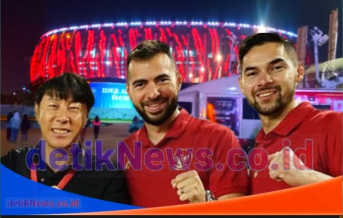 Shin Tae-Yong, Jordi Amat dan Sandy Walsh