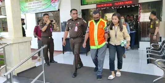 Sekretaris Daerah Kabupaten Flotim ditetapkan menjadi tersangka bersama KALAK BPBD dan Bendahara