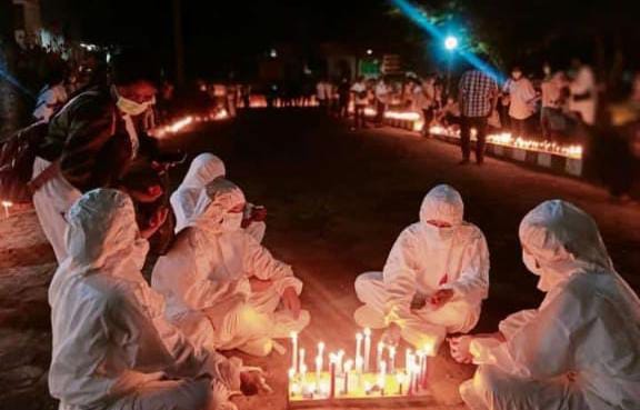 Seribu Lilin Tenaga Kesehatan Flotim