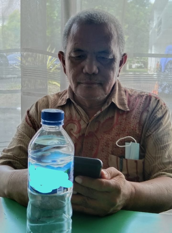 Keterangan foto : Ketua DPP IHI Kabupaten Asahan Bahrum Sitompul ( foto/Joko )