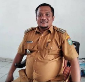Keterangan foto : Camat Kota Kisaran Timur Kabupaten Asahan, Syaiful Pasaribu, SAP, MM. ( foto/Joko )