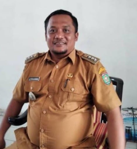 Keterangan foto : Camat Kota Kisaran Timur Kabupaten Asahan, Syaiful Pasaribu, S AP, MM . ( foto/Joko )