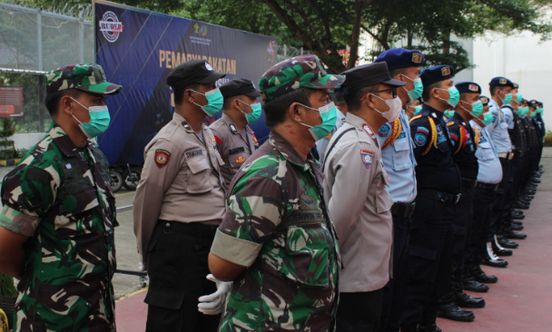 Petugas Gelar Razia Gabungan di Rutan Depok,Ini Benda terlarang yang Ditemukan