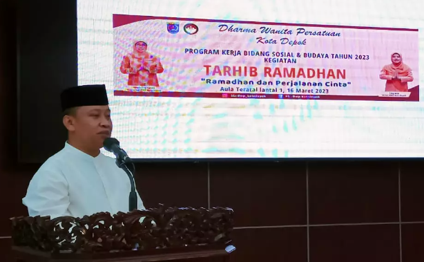 Sekda Depok Mendorong Anggota DWP untuk Menekankan Gaya Hidup Sederhana secara Aktif
