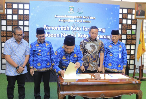 Pemerintah Kota Tangerang dan Kejaksaan Rangkai Kerja Sama Dalam Urusan Hukum Perdata dan Tata Administrasi Negara