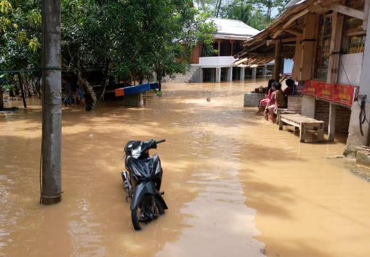 rumah terendam