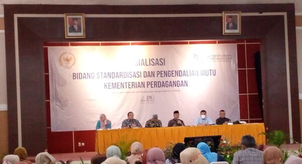 H.Mahfudz Abdurrahman Ajak UMKM Kota Depok Lebih Baik Lagi di Giat Sosialisasi Bidang Standardisasi dan Pengendalian Mutu Kementerian Perdagangan RI