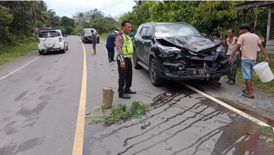 Mobil Fortuner Pelat Hitam BH-1081-BS Dikendarai