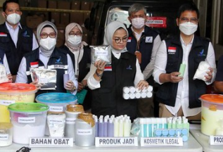 BPOM Mengungkap Pabrik Kosmetik Ilegal di Jakarta Utara