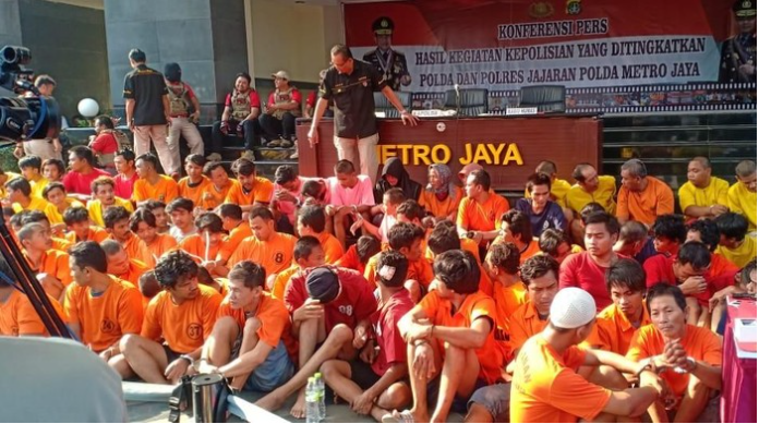 Terungkap 282 Kejahatan Jalanan di DKI Jakarta