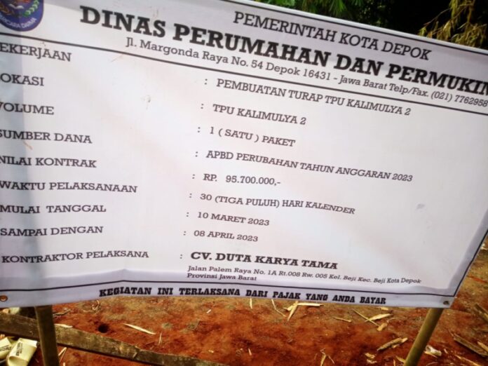 Salah satu Kontraktor di Depok Hina Karya Jurnalis dengan Kata Sampah