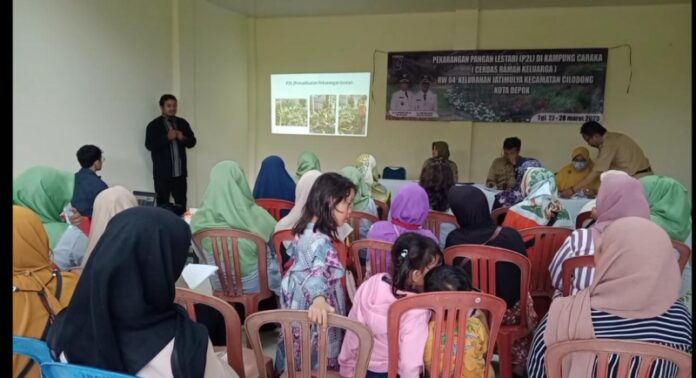 Wujudkan Ketahanan Pangan Nasional dan Lokal, Kelurahan Jatimulya Sosialisasi P2L