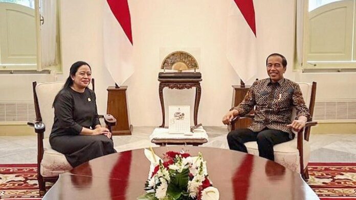 Kunjungan Puan Maharani ke Istana Merdeka