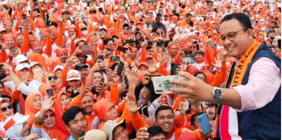 Di Stadion Maulana Yusuf Banten, Anies Baswedan Serukan Politik Damai dan Inklusif Jelang Pemilu 2024