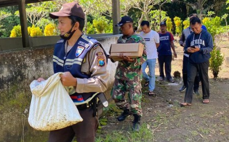 Tukang Gali Kubur Temukan Ratusan Amunisi Aktif di Pemakaman Umum Plemahan, Jatim