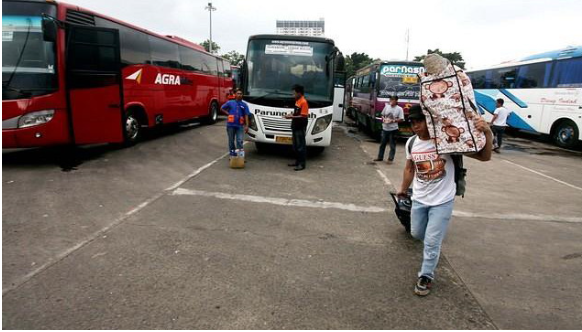 Beruntung Naik Bus