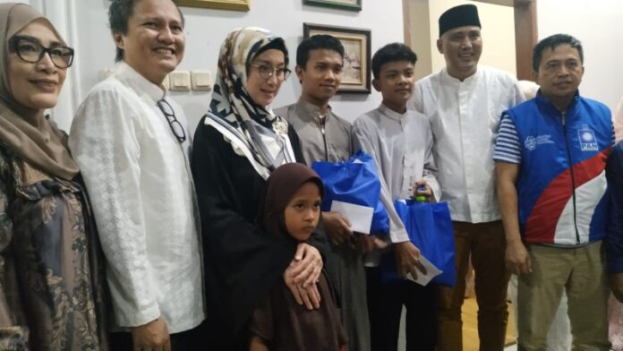 Buka Puasa Bersama, Hasbullah Rahmad Bagikan 500 Paket Sembako dan Santuni Anak Yatim