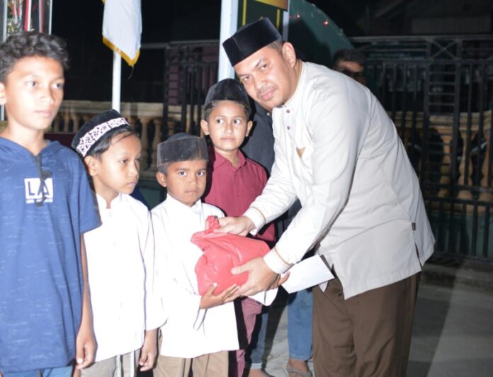 Penutupan MTQ Ke VII Gampong Keutapang LB, Diwarnai Santunan Anak Yatim dan Ceramah Agama